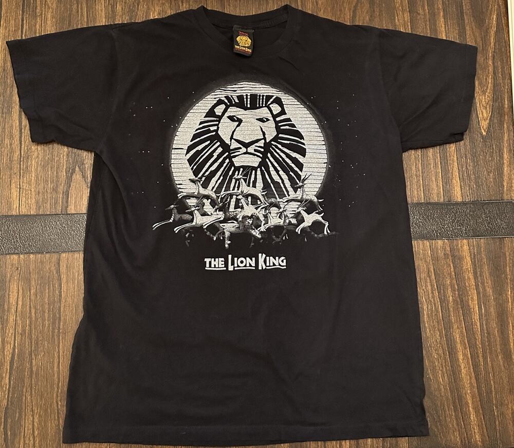 Disney Broadway Musical The Lion King T-Shirt Men’s Extra Large
